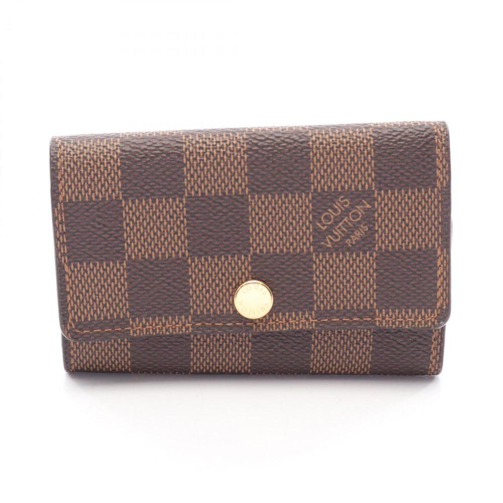 Louis Vuitton Multicles 6 Damier Ebene 6-Key Case Accessory for Men and Women...
